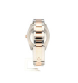 Rolex Datejust 41 steel - rose gold silver fluted / motif Oyster 2023 B+P