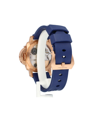 Panerai Luminor Perpetual Calendar 44 GMT rose gold / goldtech blue limited 2023 box + papers