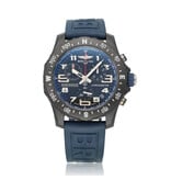 Breitling Professional Endurance Pro 44 black / blue Breitlight rubber B+P | NEW BREITLING SERVICE