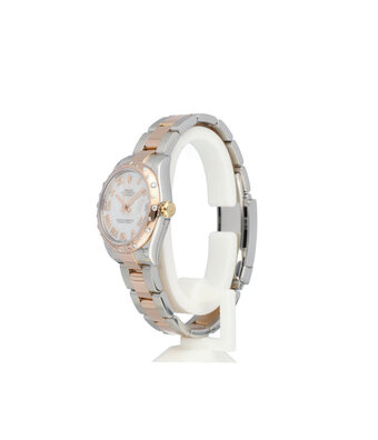 Rolex Datejust 31 NEW ROLEX SERVICE - 2010 B+P | steel - gold MOP - pearl diamond