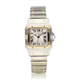 Cartier Santos de Cartier Galbée XL XL steel - yellow gold | ref. 2823 | 2008 box + papers