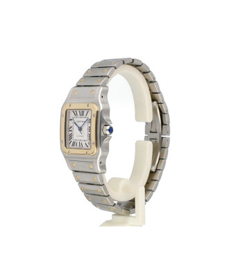 Cartier Santos de Cartier Galbée XL XL steel - yellow gold | ref. 2823 | 2008 box + papers
