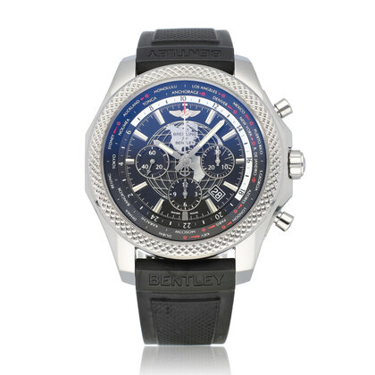 Bentley B05 Unitime 49 steel black 2016 B+P | NEW BREITLING SERVICE