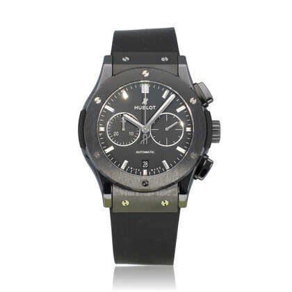 Classic Fusion Black Magic Chronograph 42 2022 box + papers
