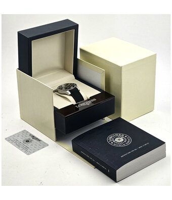 Longines Hydroconquest Hydroconquest 41 steel ceramic rubber black dial 2019 B+P