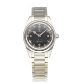 Omega Seamaster Railmaster Co-Axial Master Chronometer 1957 Trilogy 38 steel black dial limited