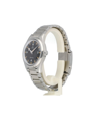 Omega Seamaster Railmaster Co-Axial Master Chronometer 1957 Trilogy 38 steel black dial limited