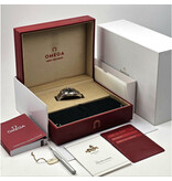 Omega Seamaster Railmaster Co-Axial Master Chronometer 1957 Trilogy 38 steel black dial limited