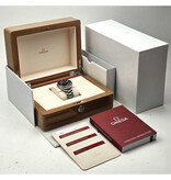 Omega Seamaster Planet Ocean 600M Co-Axial Master Chronometer 40 steel blue 2022 box + papers