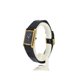 Cartier Tank Vermeil Must  NEW CARTIER SERVICE incl. STRAP | yellow gold vermeil black onyx