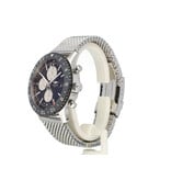 Breitling Chronoliner  46 steel black mesh 2016 box + papers