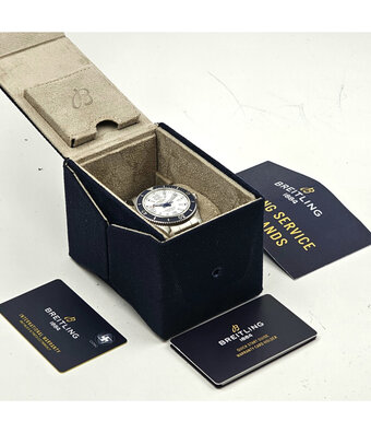 Breitling Superocean Automatic 42 steel white 2023 B+P | NEW BREITLING SERVICE