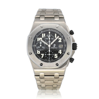 Royal Oak Offshore Chronograph 42 Titanium black | AP SERVICED