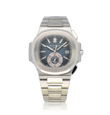 Patek Philippe Nautilus Chronograph 40.5 blue - grey 2013 box + papers