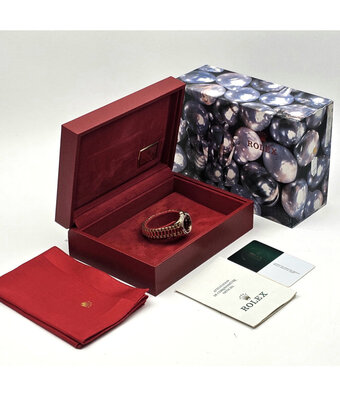 Rolex Lady-Datejust 26 - NEW ROLEX SERVICE 1987 B+P | gold President diamond sapphire blue