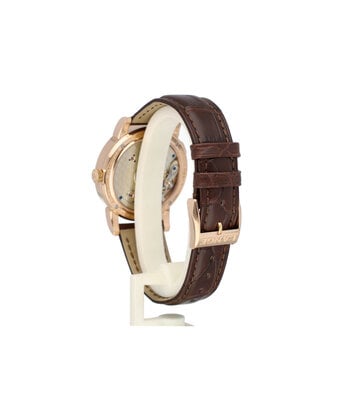 A.Lange & Söhne Lange 1 Moon Phase 39 NEW LANGE STRAP - 2016 box + papers | rose gold silver