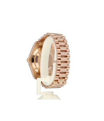 Rolex Day-Date II 41 rose gold concentric roman President 2010 box + papers