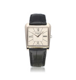 Patek Philippe Gondolo  32 trapeze white gold silver | NEW PATEK STRAP