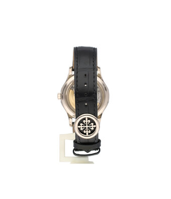 Patek Philippe annual calendar  40 white gold moonphase + PP extract | NEW PATEK SERVICE OF € 6.792,-