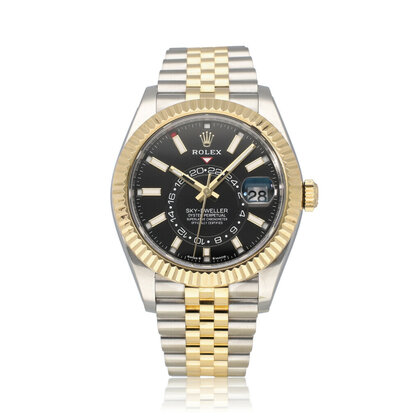 Sky-Dweller  42 2024 box + papers | steel - yellow gold black Jubilee