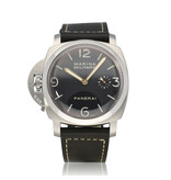 Panerai Luminor Marina Militare Special Edition 47 LEFTY - 2006 B+P | steel black limited