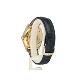 Omega De Ville GMT Automatic  NEW OMEGA SERVICE - B+P | OPEN DATE yellow gold black