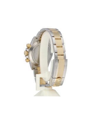 Rolex Daytona  40 steel - yellow gold black factory diamond 2015 box + papers