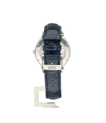 Chopard L.U.C.   steel blue automatic 2020 box + papers | NEW CHOPARD STRAP
