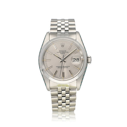 Oyster Perpetual Date NEW ROLEX SERVICE - 1978 | steel date silver Jubilee