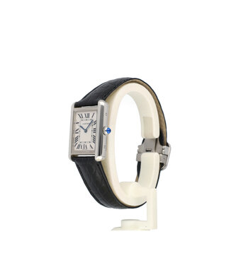Cartier Tank Solo Small - 2015 box + papers | steel SM - small quartz | ref. W5200005 |