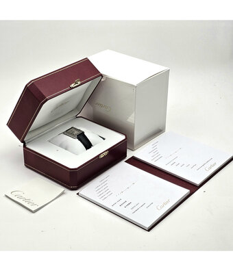 Cartier Tank Solo Small - 2015 box + papers | steel SM - small quartz | ref. W5200005 |