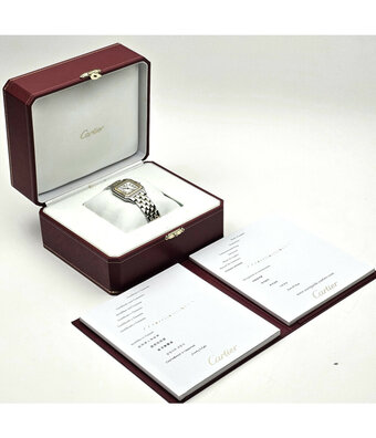 Cartier Panthère de Cartier  MM - 2010 box + papers | steel gold silver | ref. 4017
