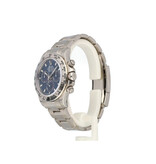 Rolex Daytona  40 chrono white gold blue 2020 box + papers
