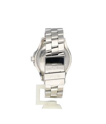 Breitling Superocean  42 steel black 2013 box + papers