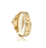 Rolex GMT-Master II 40 NEW ROLEX SERVICE 2007 B+P | yellow gold black Oyster