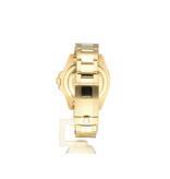 Rolex GMT-Master II 40 NEW ROLEX SERVICE 2007 B+P | yellow gold black Oyster