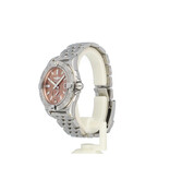 Breitling Galactic  36 2012 box + papers | steel salmon