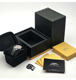 Breitling Galactic  36 2012 box + papers | steel salmon