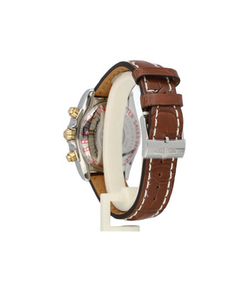 Breitling Chronomat Evolution  NEW BREITLING STRAP | steel - yellow gold white / silver