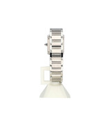 Cartier Tank Française 25,35 mother of Pearl - steel roman