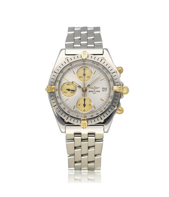 Breitling Chronomat   - 1992 box + papers | steel gold silver