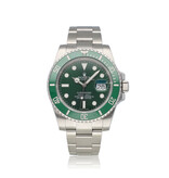 Rolex Submariner Date 40 2014 box + papers | steel green - Hulk ceramic