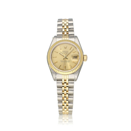 Lady-Datejust 26 NEW ROLEX SERVICE - 1988 B+P | steel - yellow gold Jubilee