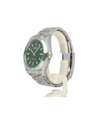 Rolex Milgauss 40 2023 box + papers | steel black orange - green - GV Oyster