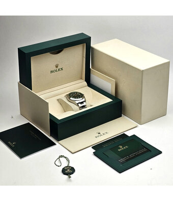 Rolex Milgauss 40 2023 box + papers | steel black orange - green - GV Oyster