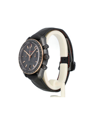 Omega Speedmaster Dark side of the Moon 44 OPEN DATE box + papers | ceramic black