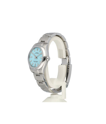 Rolex Oyster Perpetual 31 2024 box + papers | steel domed tiffany - turquoise - white tag