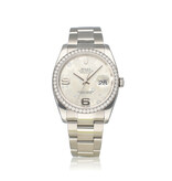 Rolex Datejust 36 2011 box + papers | Datejust 36 steel floral diamond