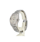 Rolex Datejust 36 2011 box + papers | Datejust 36 steel floral diamond