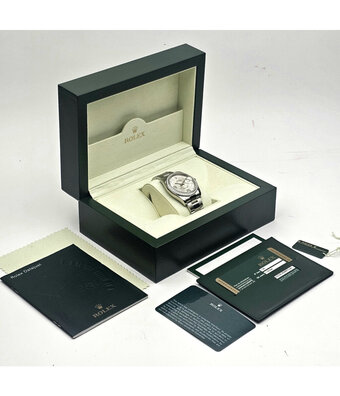 Rolex Datejust 36 2011 box + papers | Datejust 36 steel floral diamond